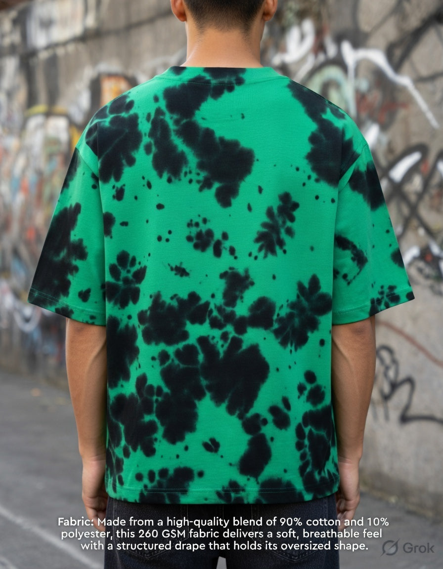 Unisex Tie Dye Oversized T-Shirt