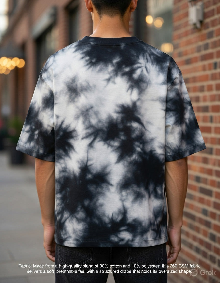 Unisex Tie Dye Oversized T-Shirt